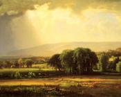 乔治 英尼斯 : Harvest Scene in the Delaware Valley